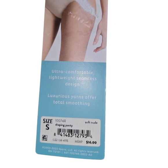Womens Assets By SPANX Tan Seamless Shapewear Bottoms High-Waisted, NWT!!! - Picture 3 of 3